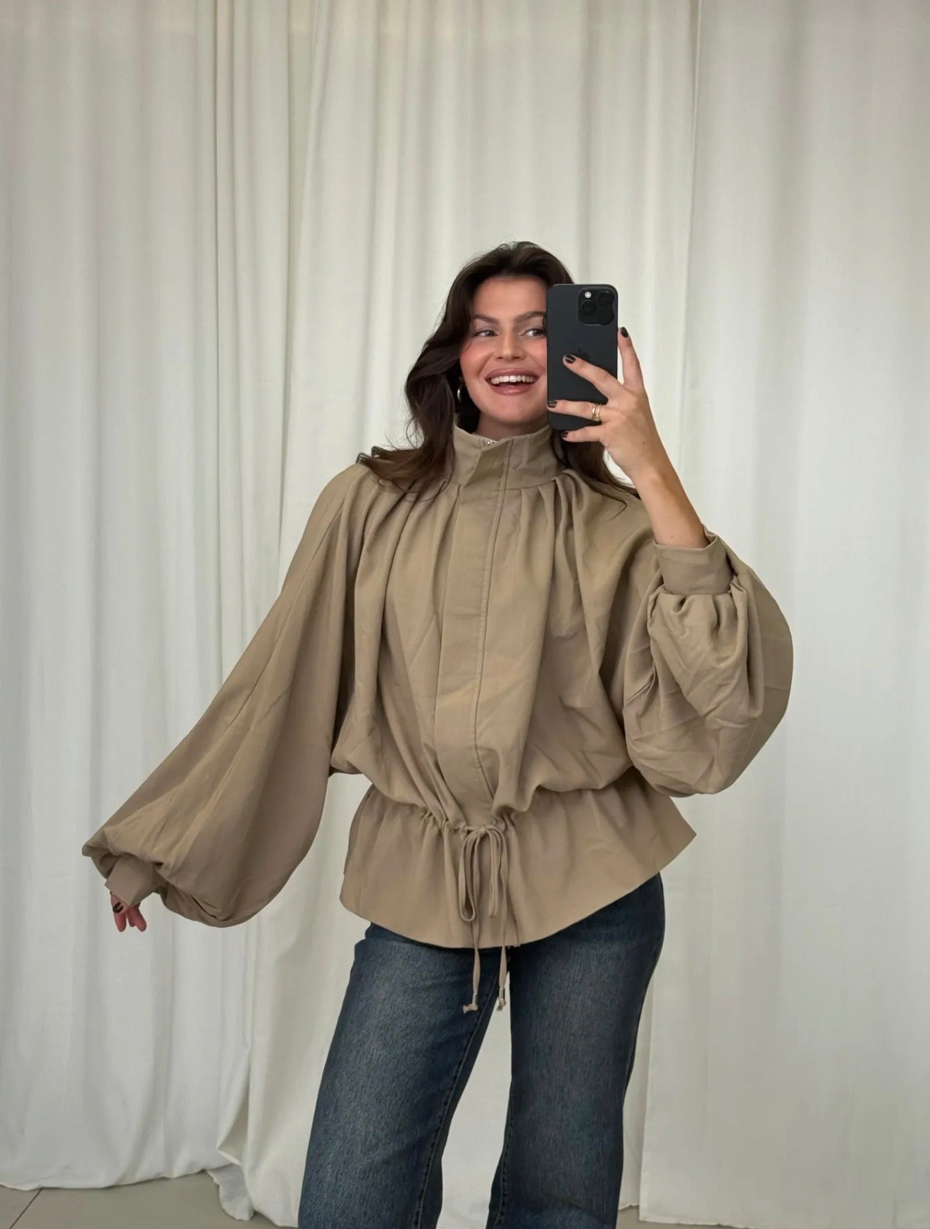 ⊹ THILDI Jacke Beige ⊹