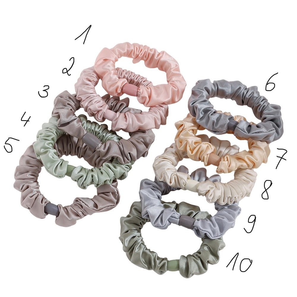 ⊹ BIG SILK Scrunchies ⊹