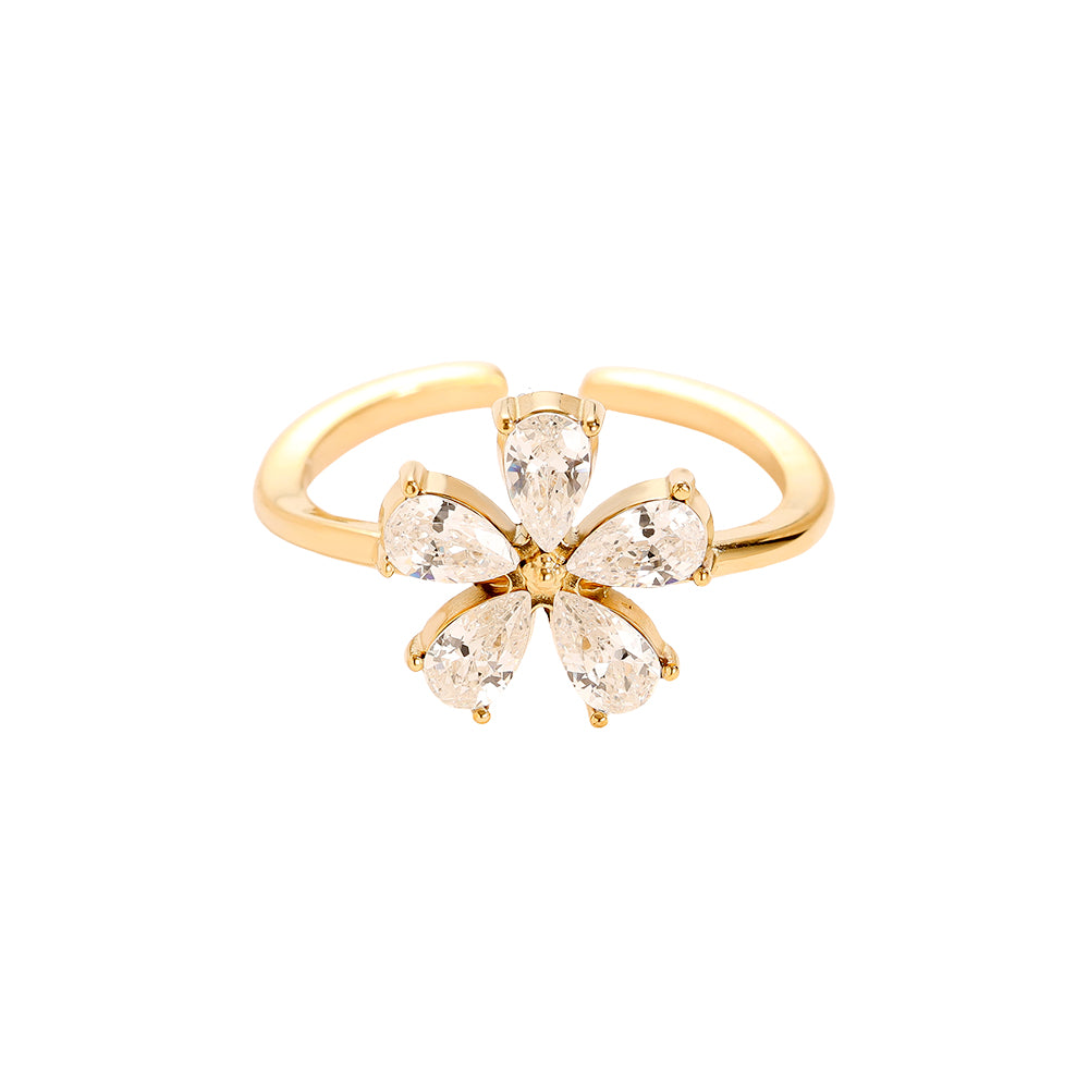 ⊹ FLORA Ring Gold ⊹