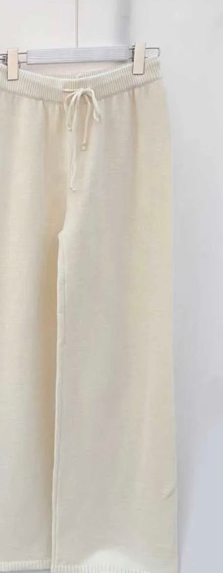 ⊹ COZY Strickhose Beige ⊹