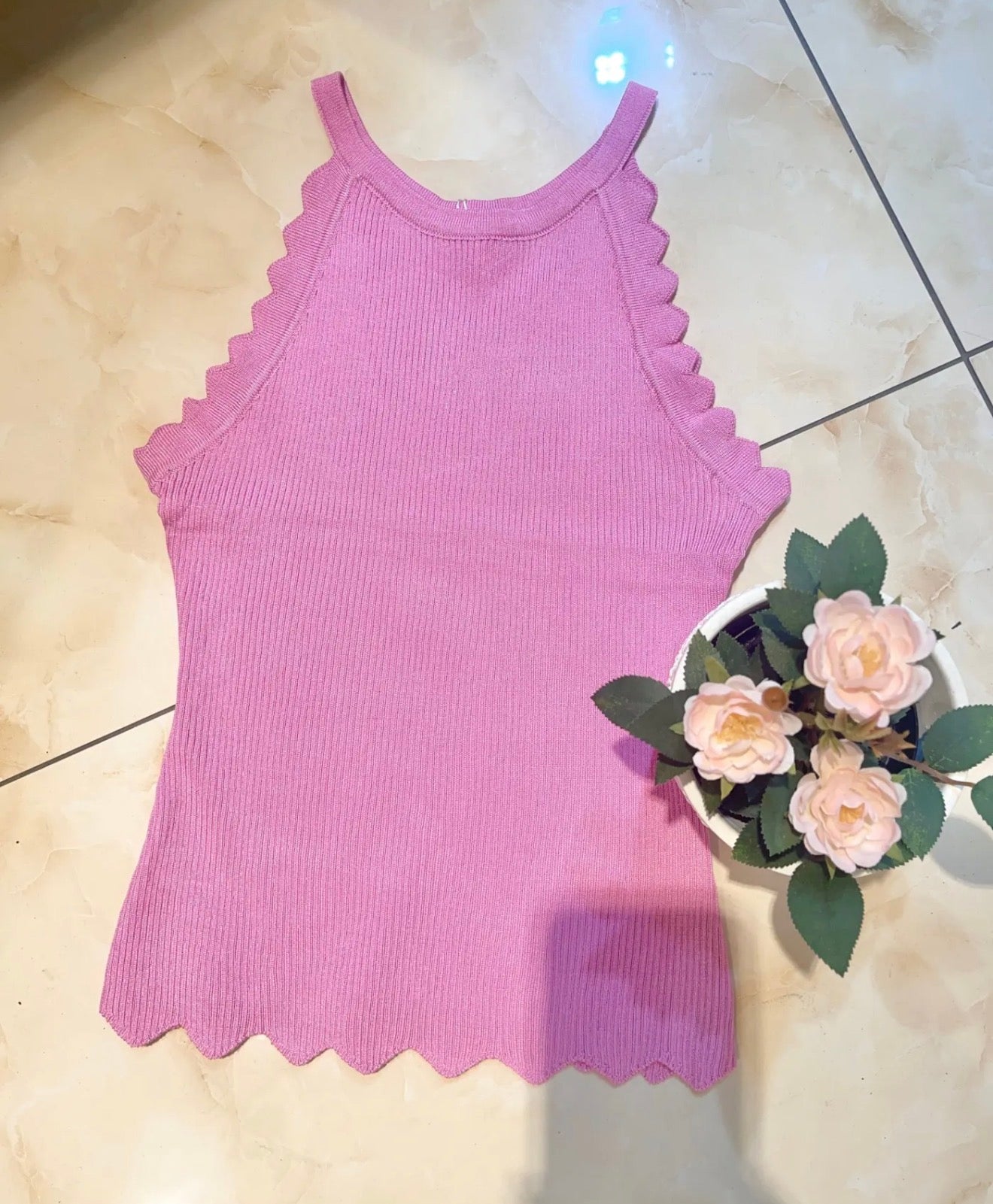 ⊹ BAILEY Top Fuchsia ⊹