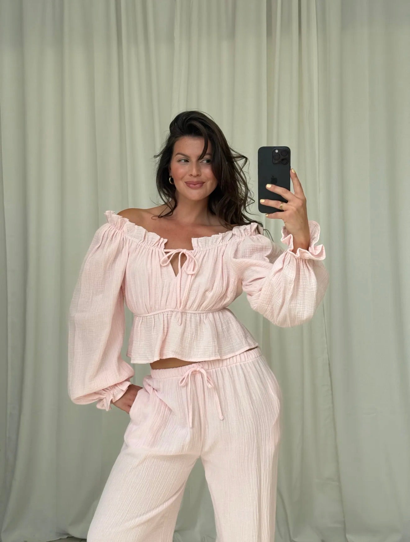 ⊹ CLAUDI Bluse Rose ⊹