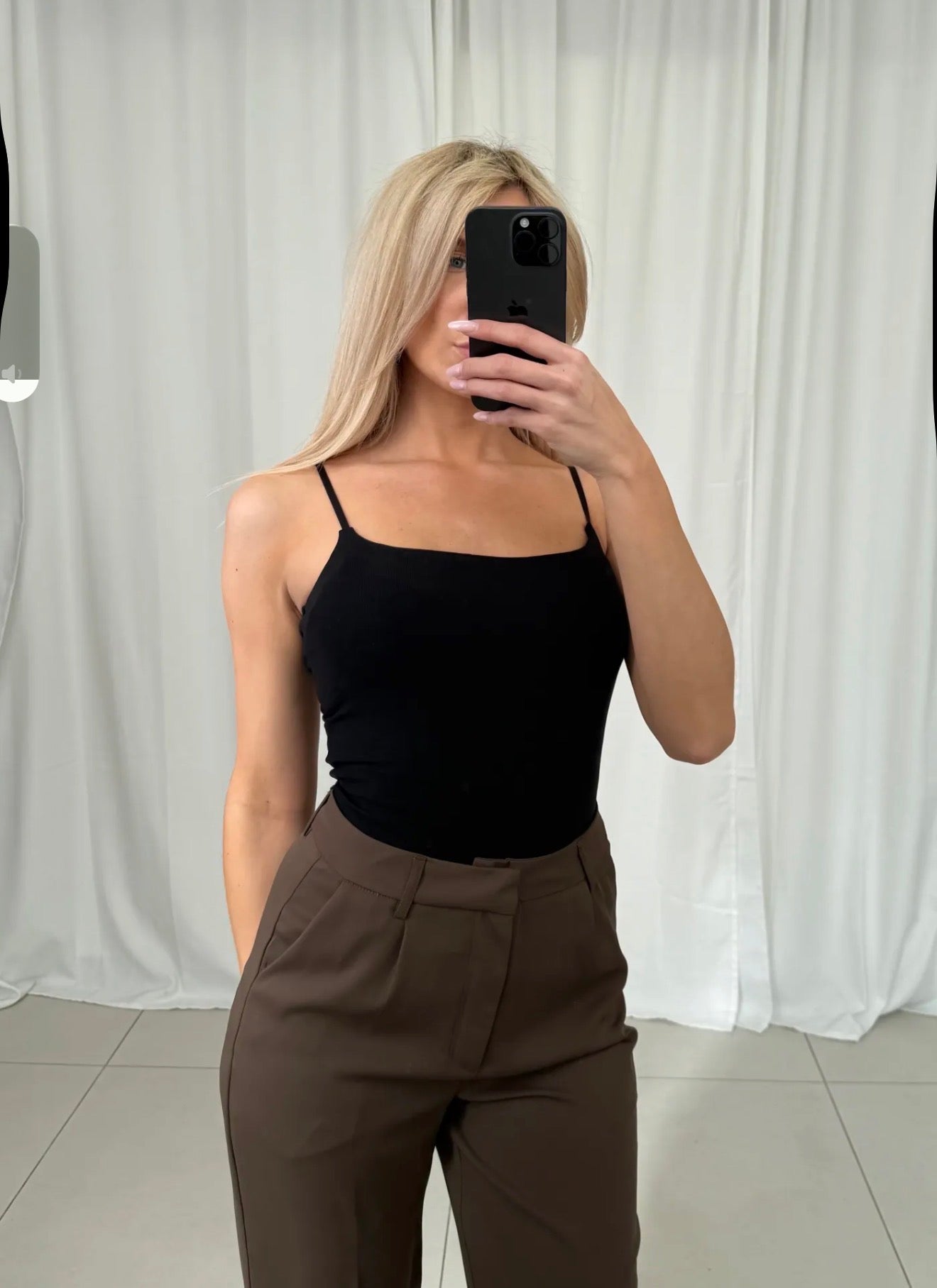 ⊹ ZOE Top Black ⊹