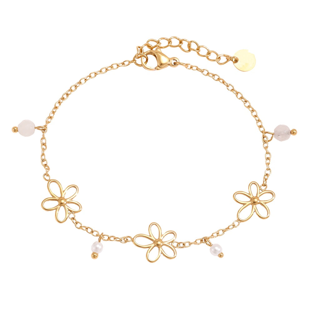 ⊹ FLOWI Armband Gold ⊹