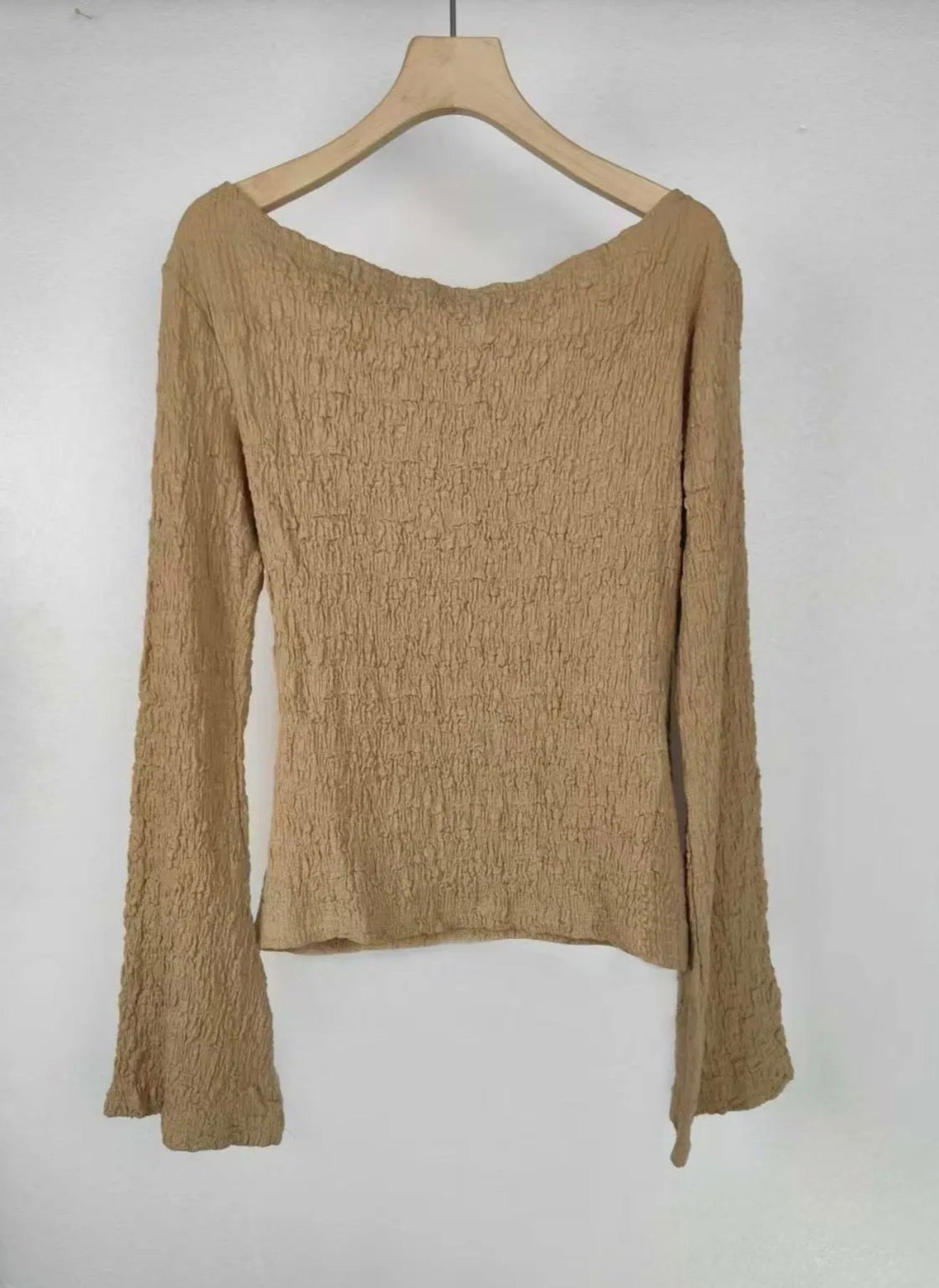 ⊹ HELIN Longsleeve Taupe ⊹