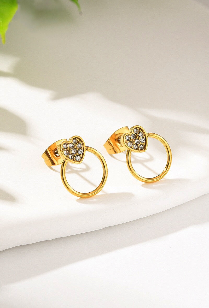 ⊹ LISSY Ohrringe Gold ⊹