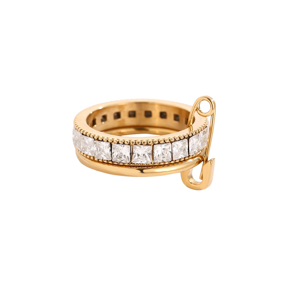 ⊹ DIAMOND Ring Gold ⊹