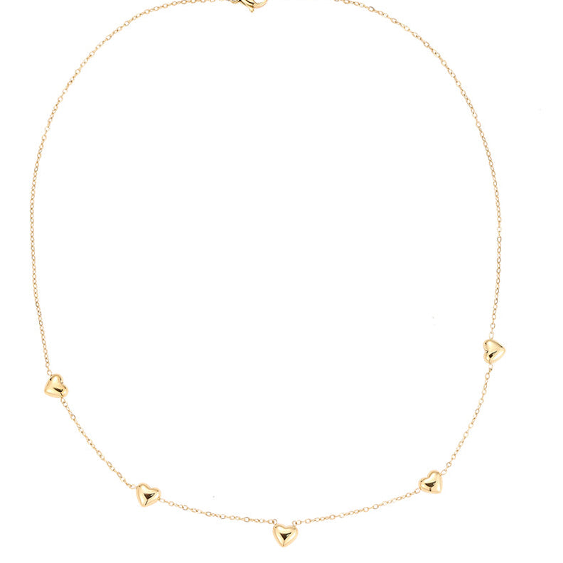 ⊹ LOVELY Halskette Gold ⊹