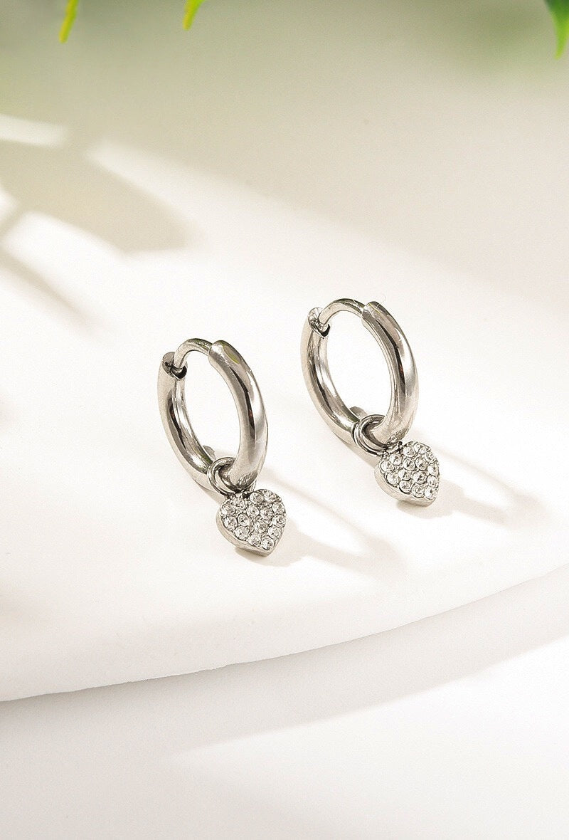 ⊹ LOUISA Creolen Silber ⊹