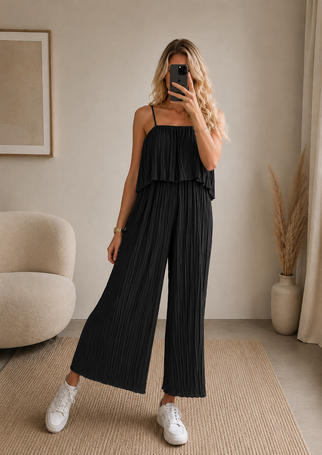 ⊹ PAULA Jumpsuit Black ⊹
