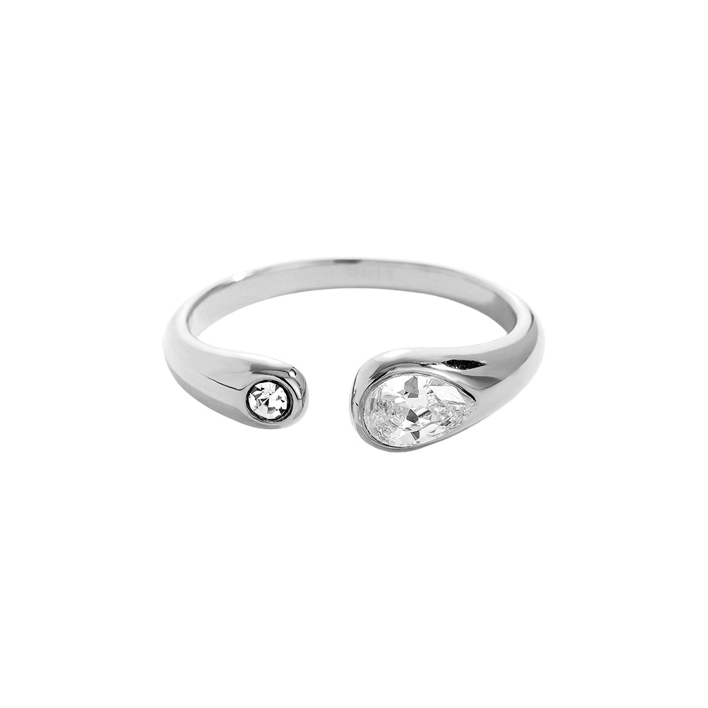 ⊹ BRINA Ring Silber ⊹