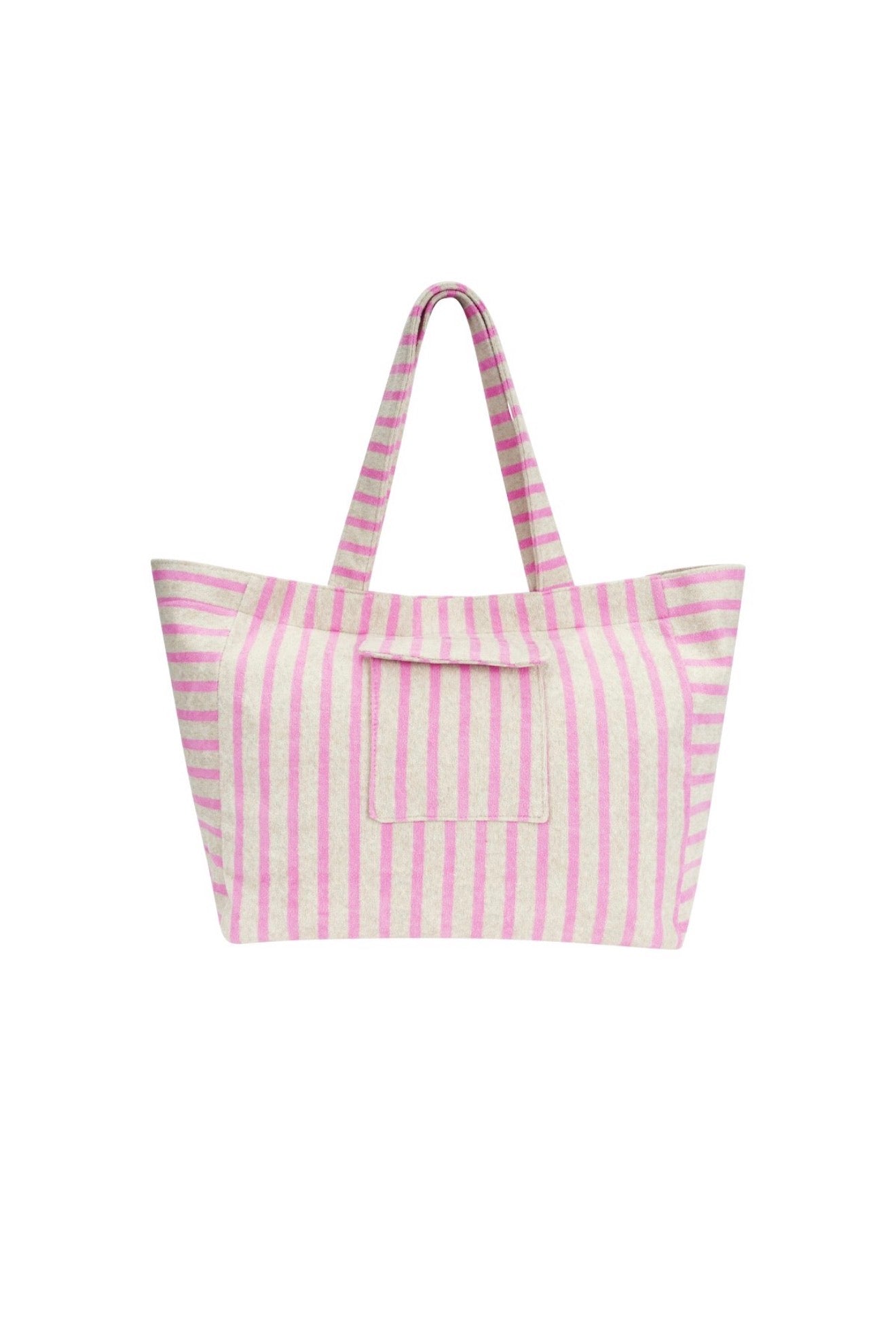 ⊹ STELLA Shopper Beige/Rose ⊹