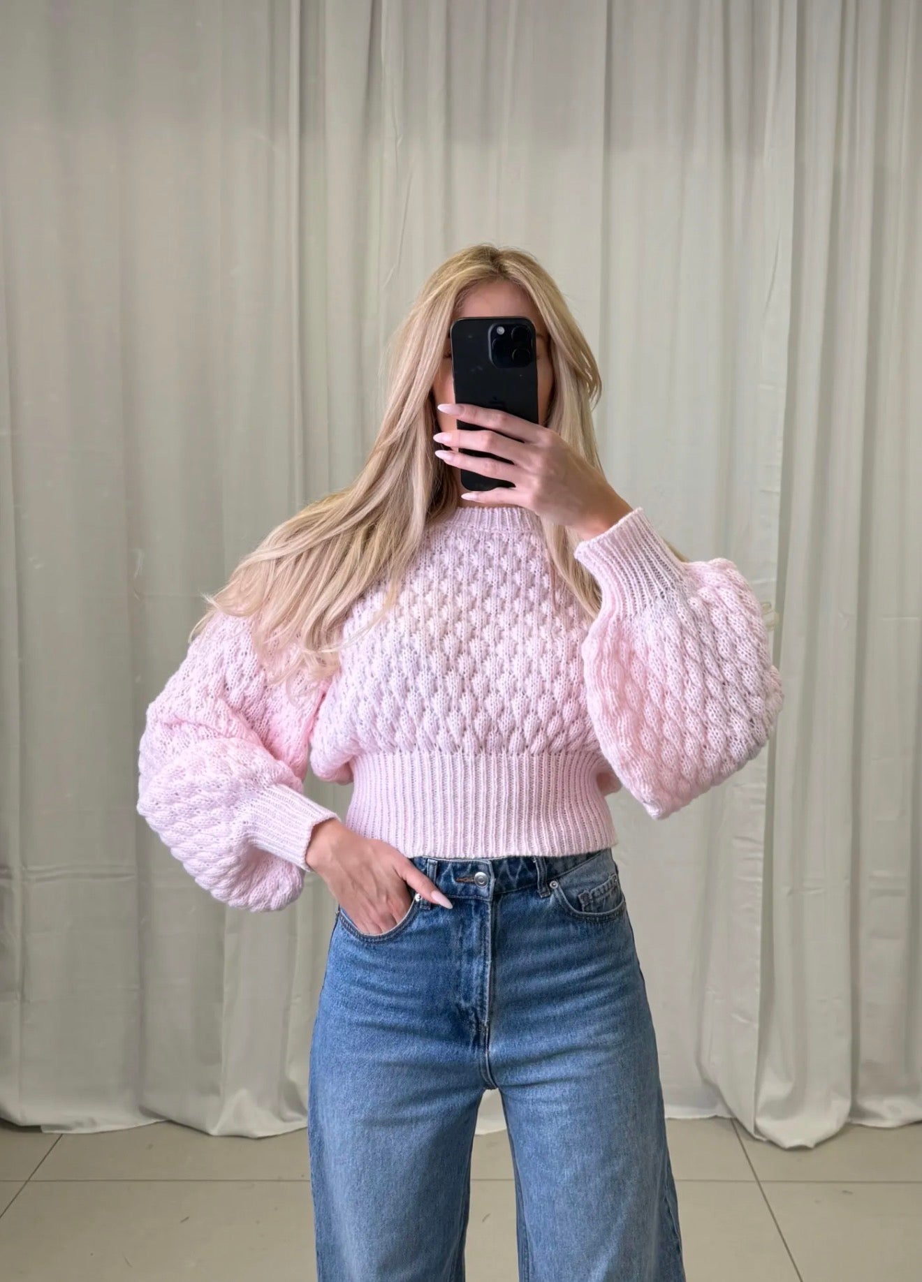 ⊹ FIONA Strickpullover Rosa ⊹