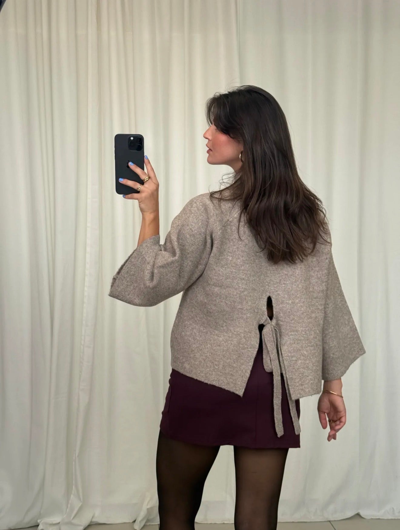 ⊹ SAGE Pullover Taupe ⊹