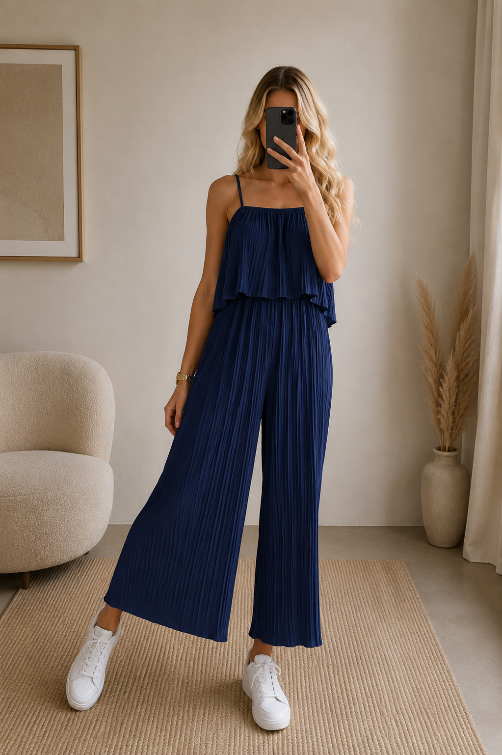 ⊹ PAULA Jumpsuit Blue ⊹