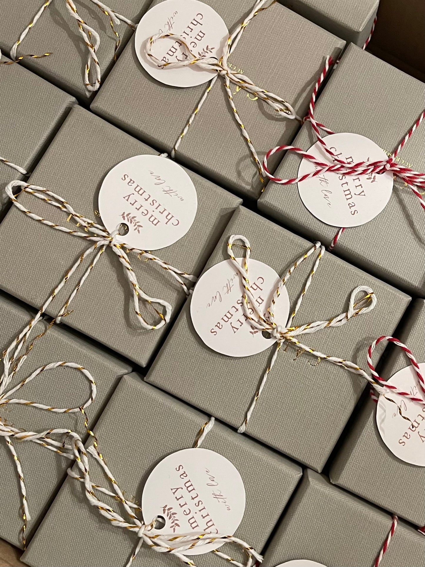 ⊹ Geschenkverpackung für Schmuck Weihnachtsedition ⊹