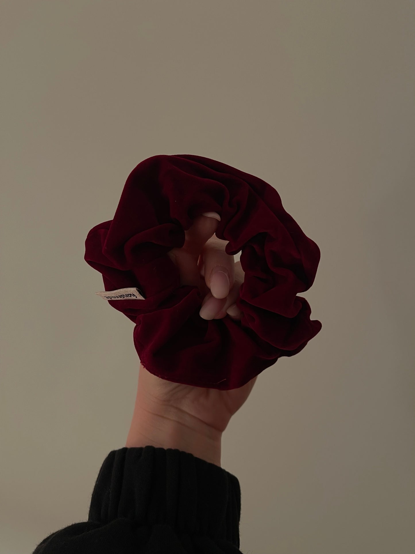 ⊹ SANTA Scrunchie Weinrot ⊹