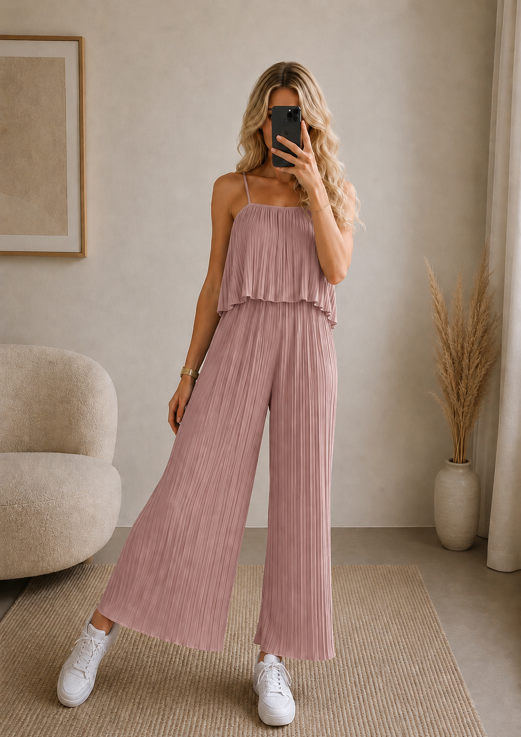 ⊹ PAULA Jumpsuit Rose ⊹