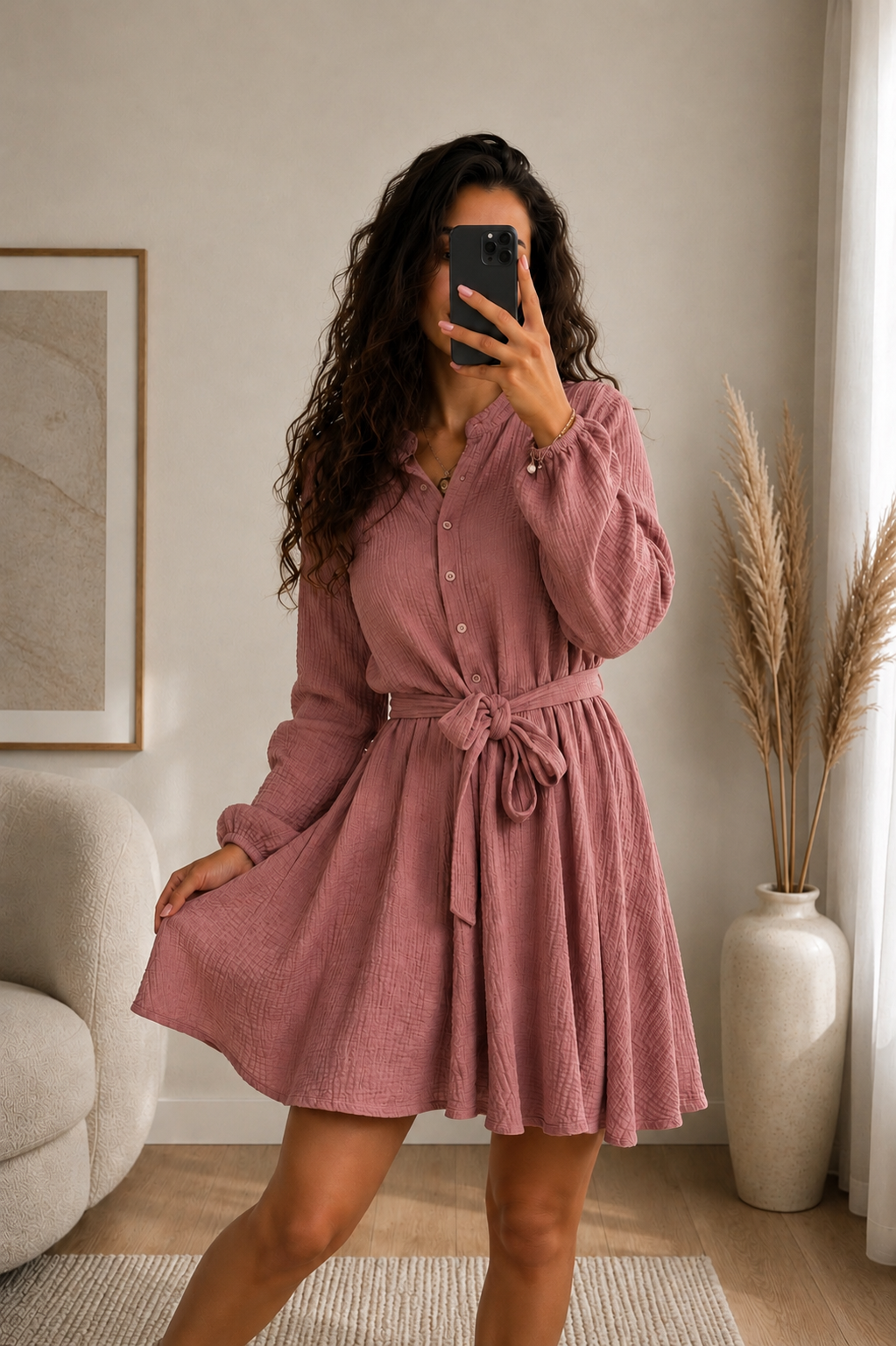 ⊹ TRACY Kleid Rosewood ⊹