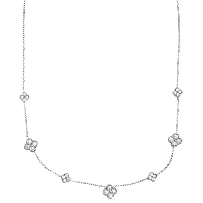 ⊹ Félina Halskette Silber ⊹