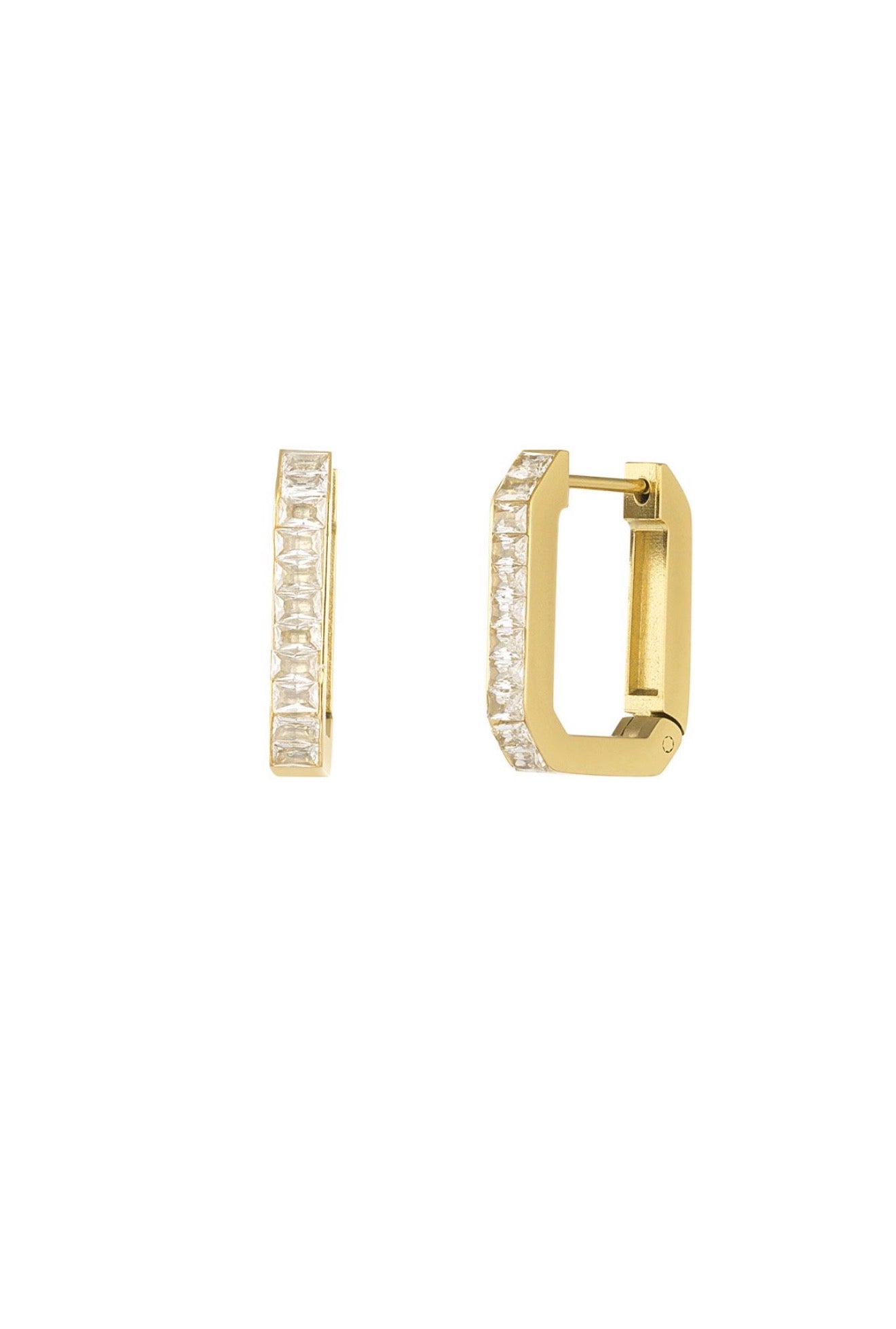 ⊹ DIAMOND Creolen Gold ⊹