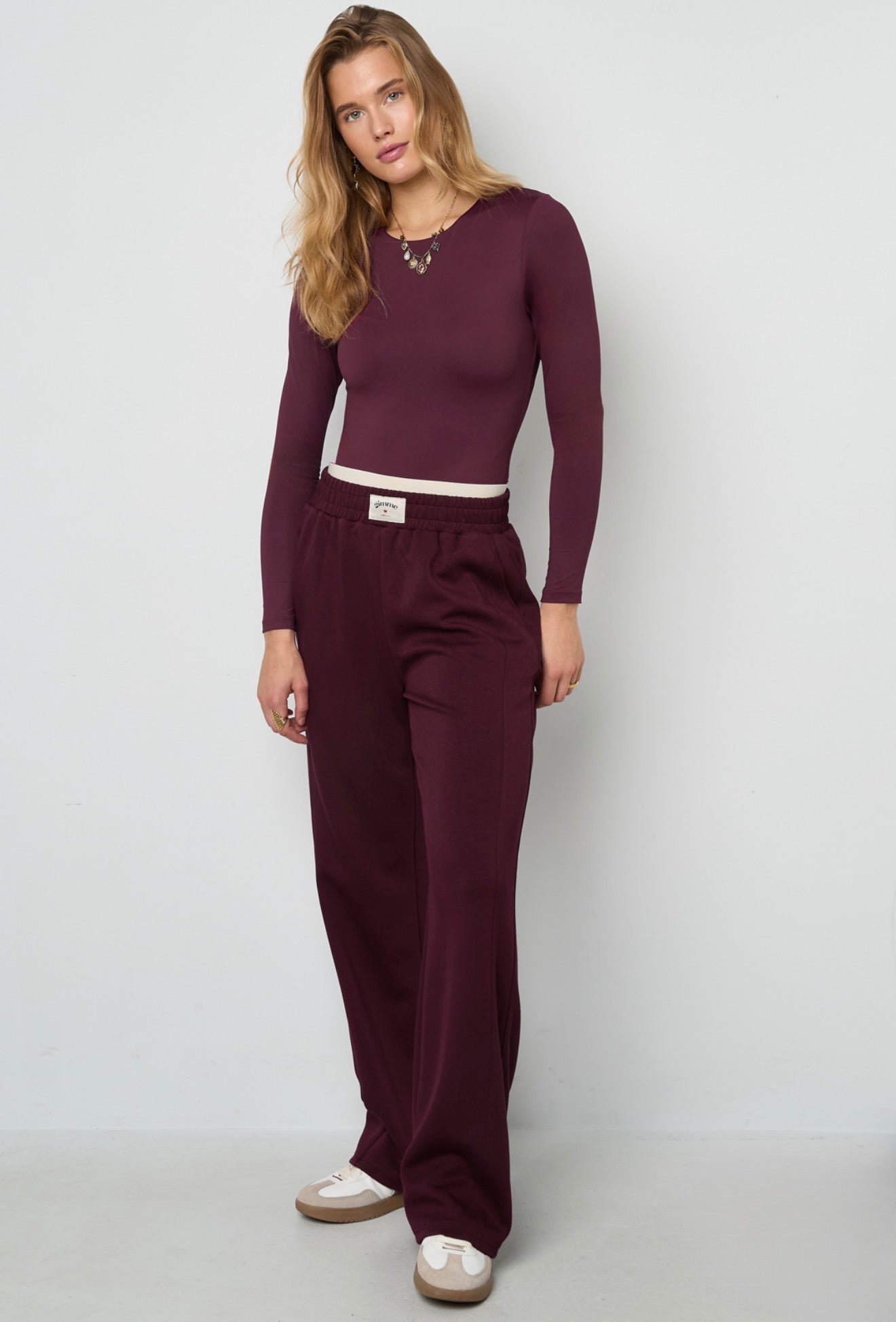⊹ MILA Shapewear Body Burgunda ⊹