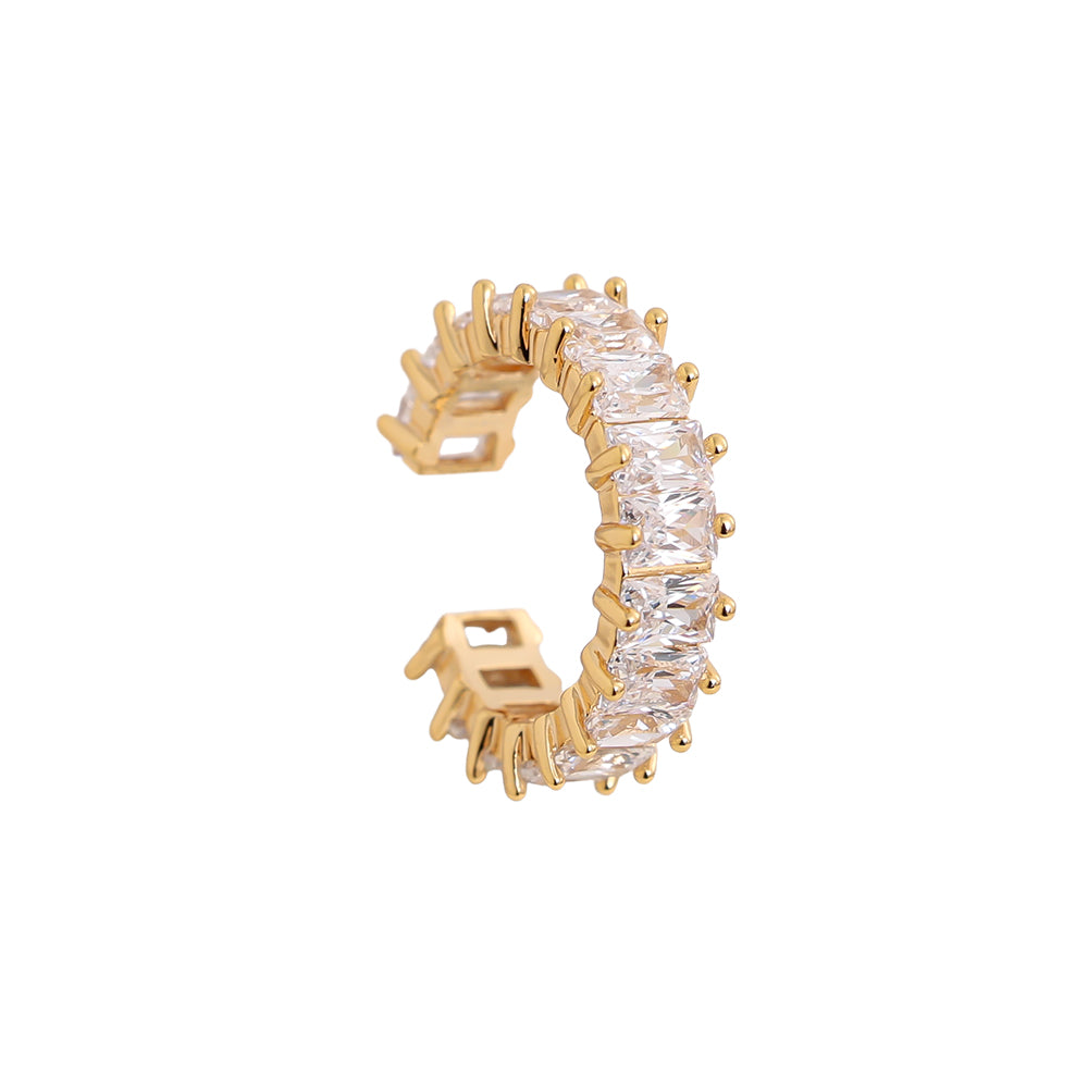 ⊹ BIG DIAMOND Earcuff Gold ⊹