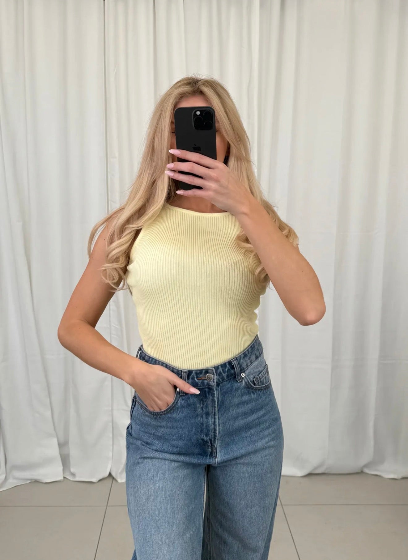 ⊹ LOU Top Yellow ⊹