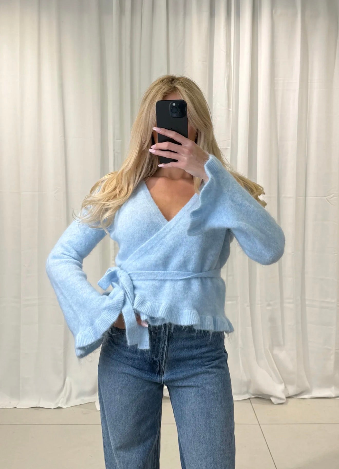 ⊹ WOLKI Strickjacke Blue ⊹