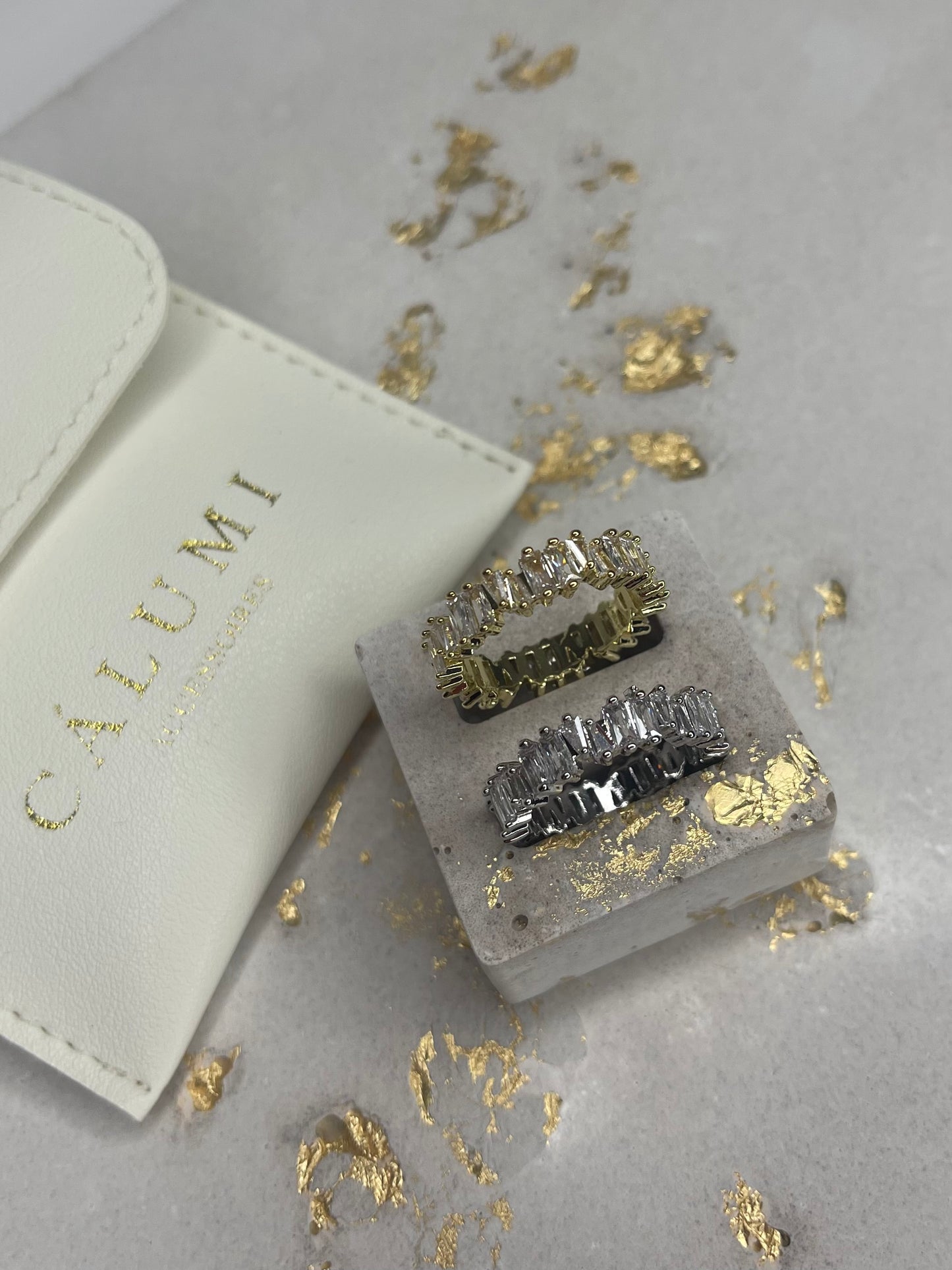 ⊹ CELINÉ Ring Gold & Silber ⊹