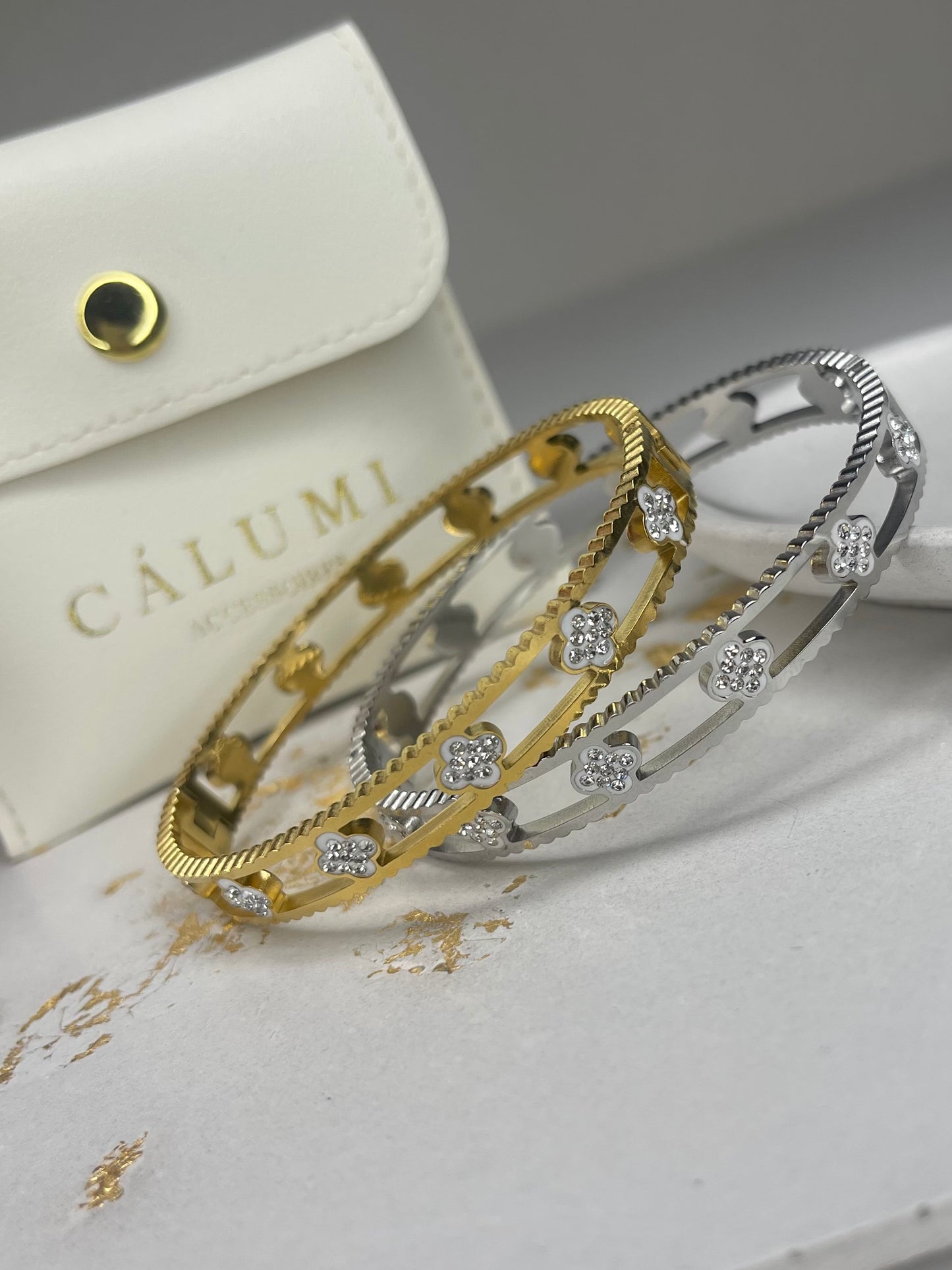 ⊹ KATE Armreif Gold & Silber ⊹