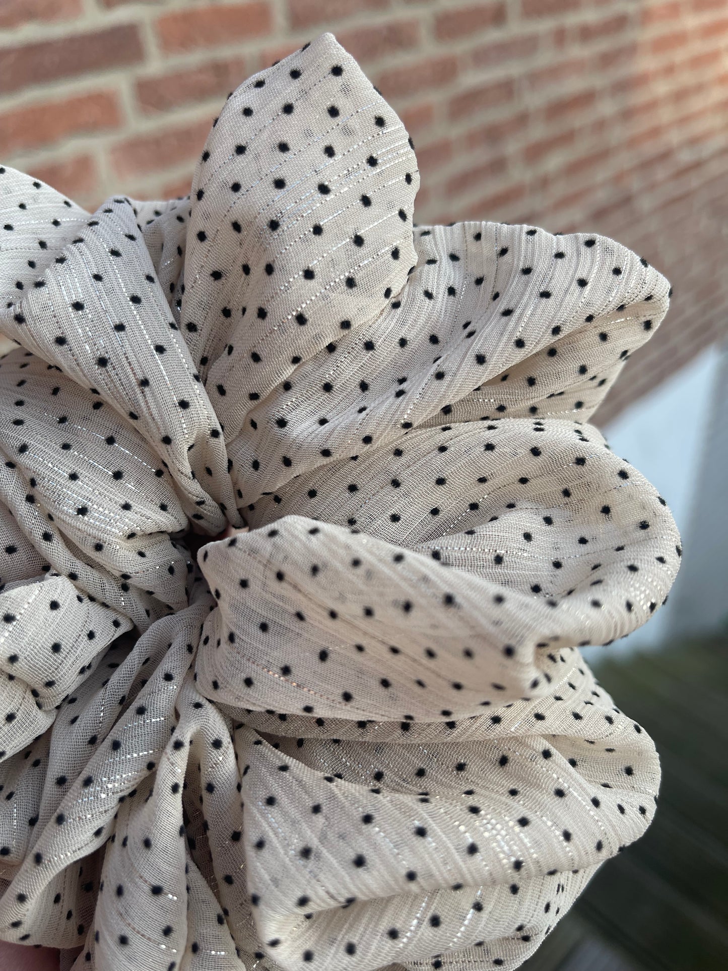 ⊹ DOTTI ⊹ Scrunchie medium (handmade)