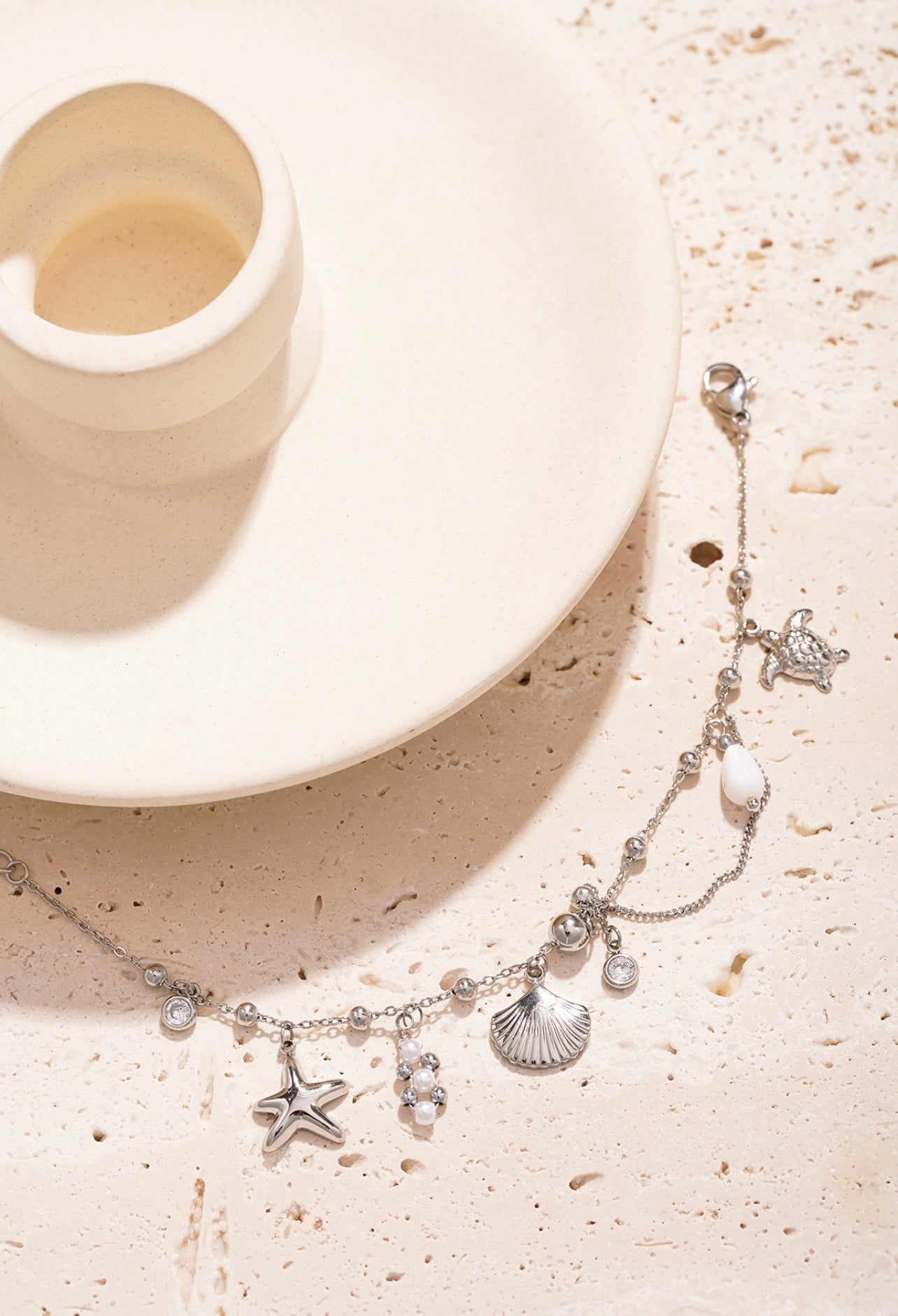 ⊹ CÁLMA Armband Silber ⊹