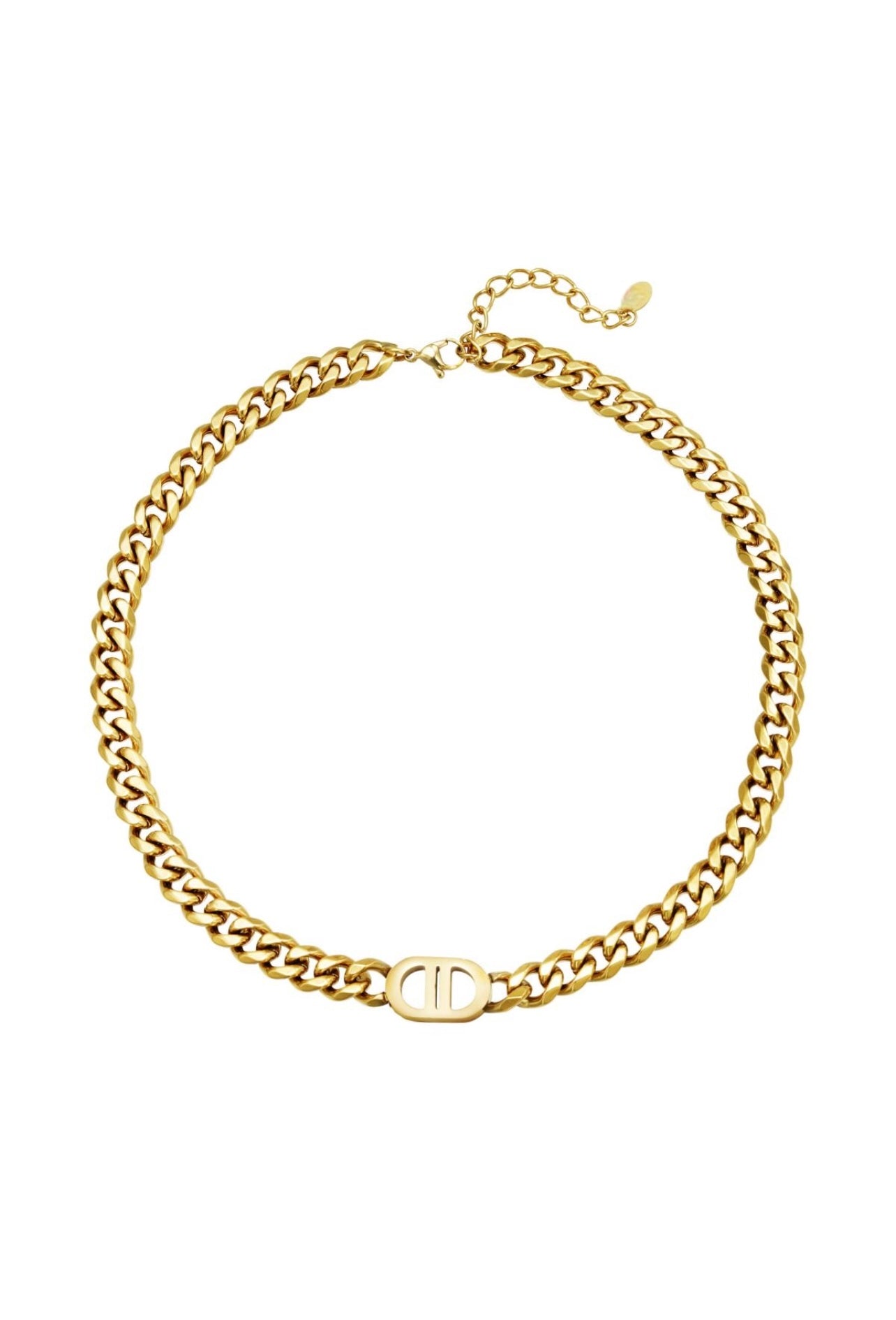 ⊹ CASSIE Statement Halskette Gold ⊹