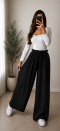 ⊹ MIA Musselinhose Black ⊹