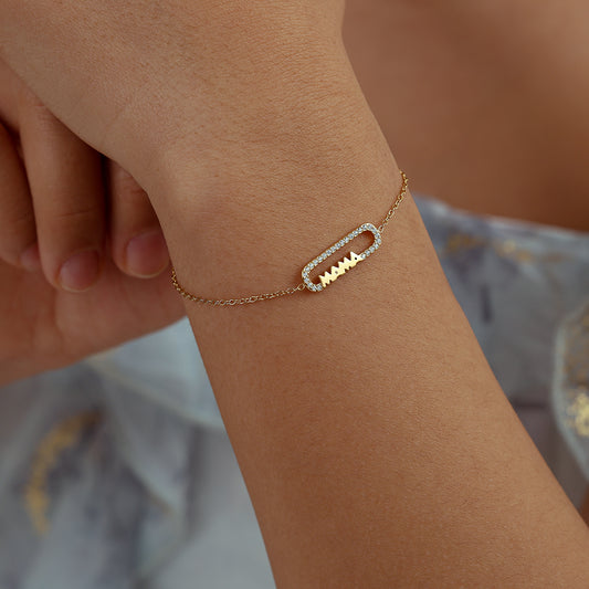 ⊹ MAMA Armband Gold ⊹