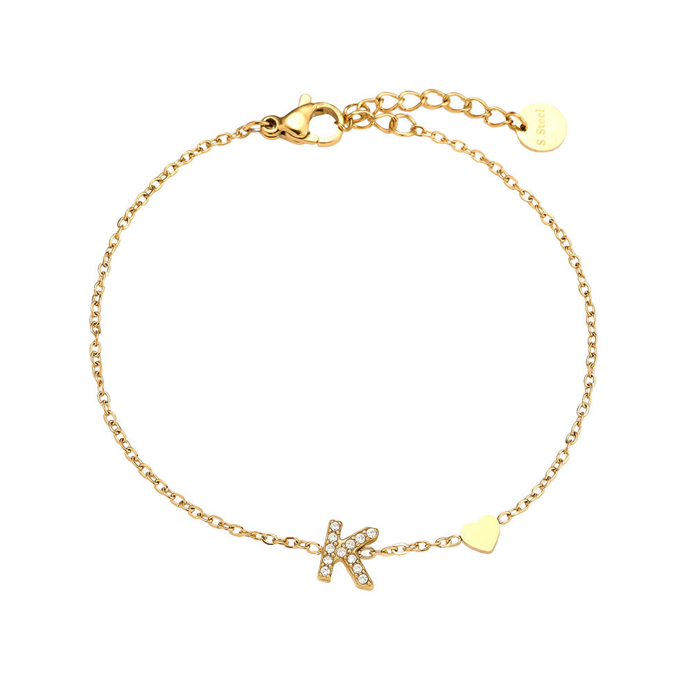⊹ SELFLOVE Armband Gold ⊹