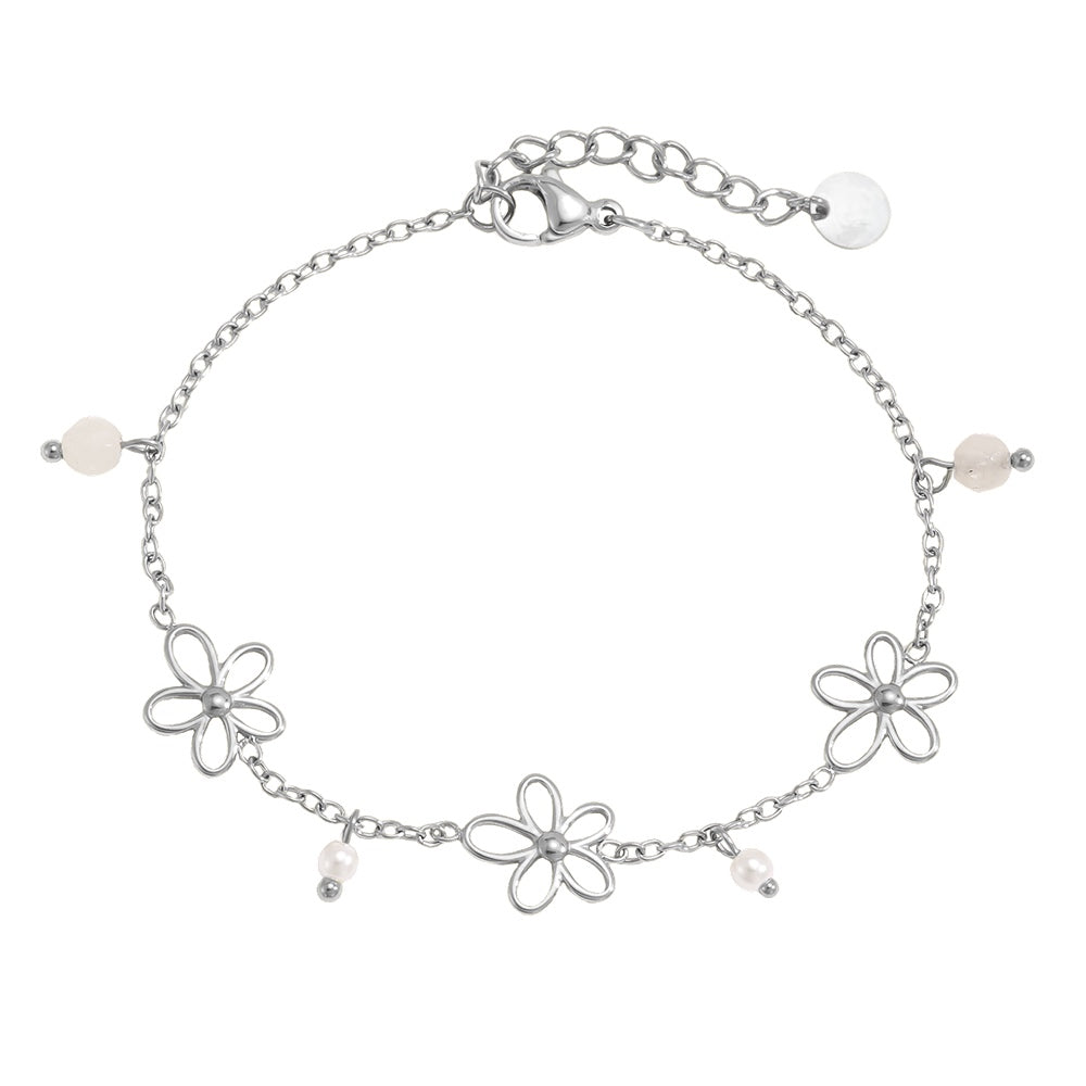⊹ FLOWI Armband Silber ⊹