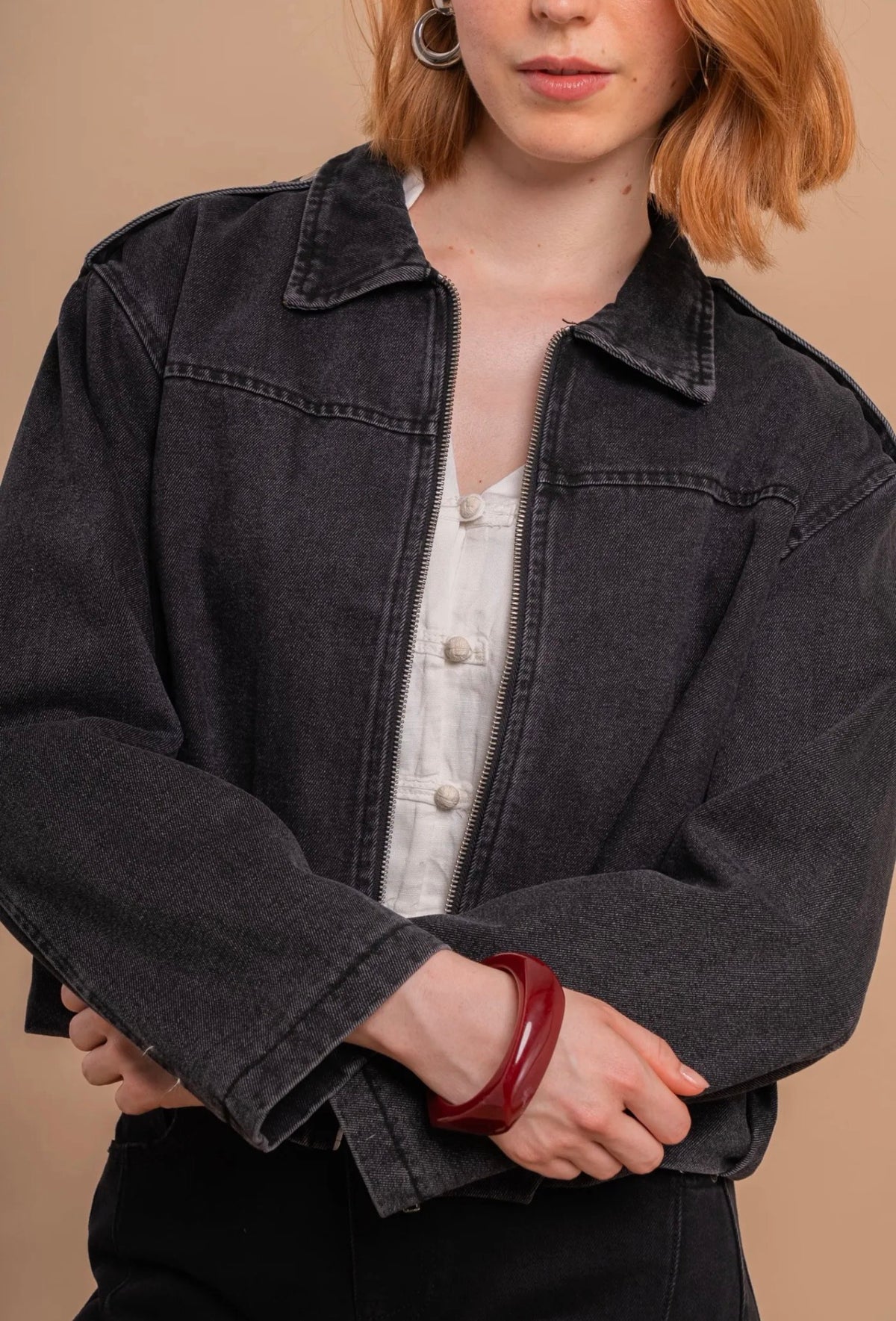 ⊹ TAMY Jacke Black ⊹