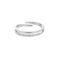 ⊹ PIPER Ring Silber ⊹