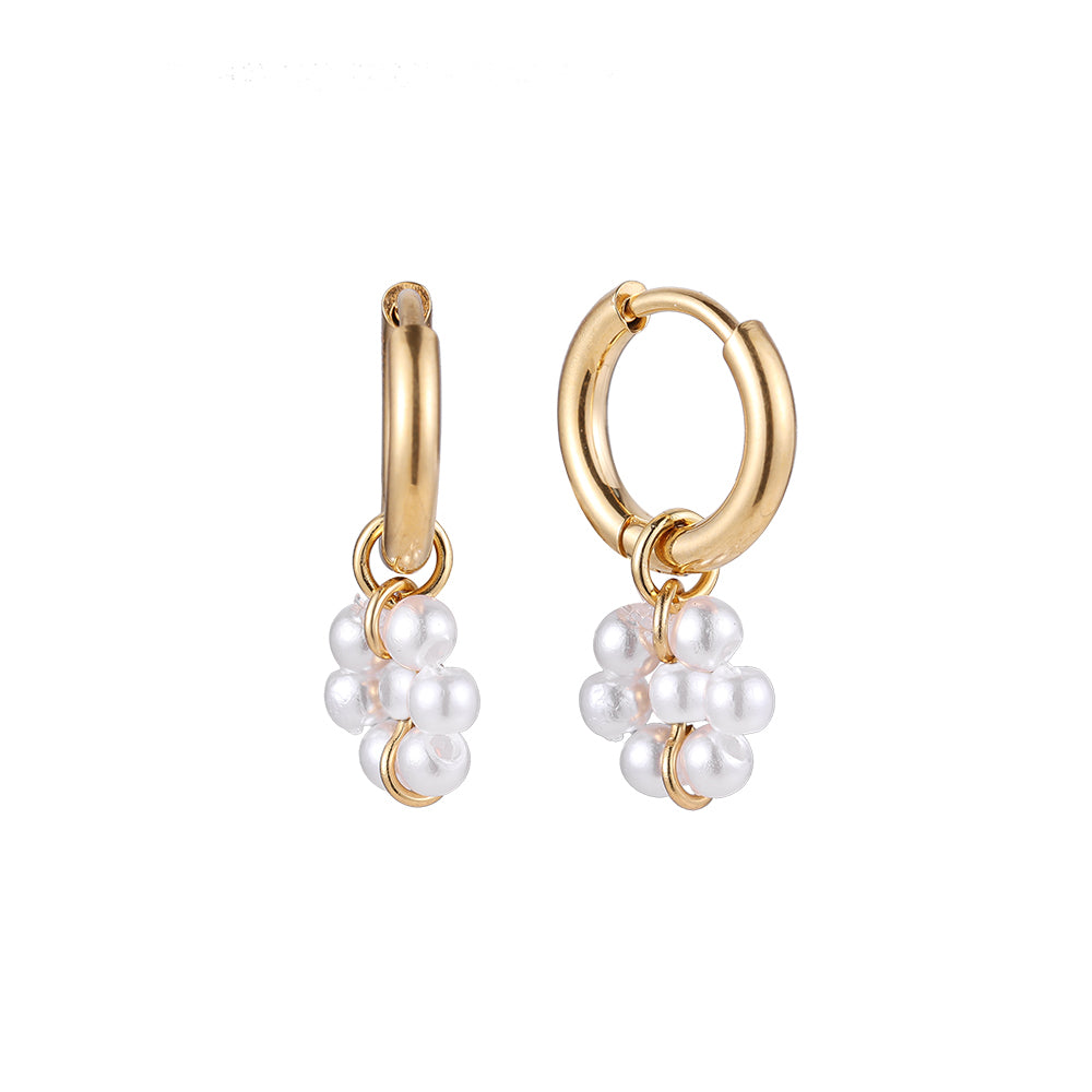 ⊹ FLOWER PEARL Ohrringe ⊹