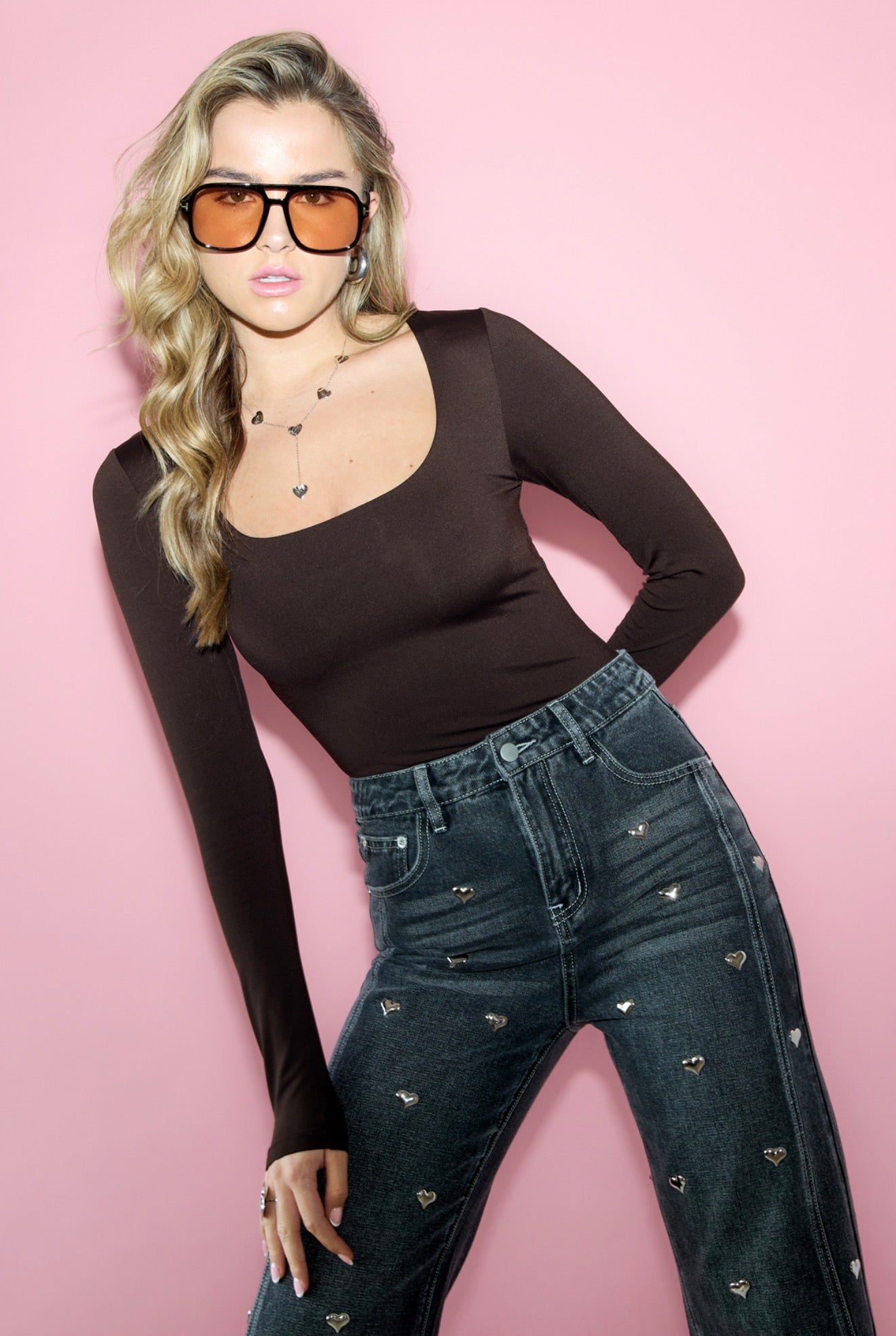 ⊹ MILA Shapewear Body Braun ⊹