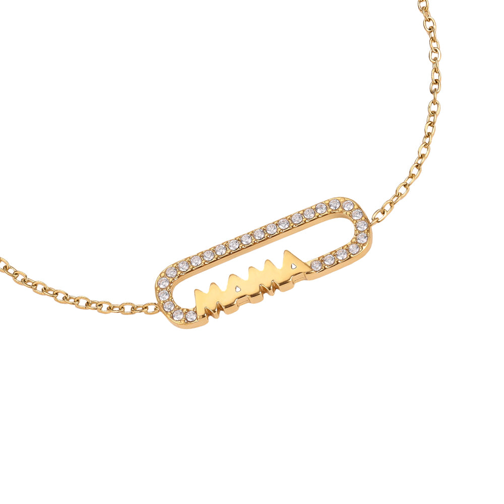 ⊹ MAMA Armband Gold ⊹