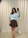 ⊹ AMALIA Rock Short Brown ⊹