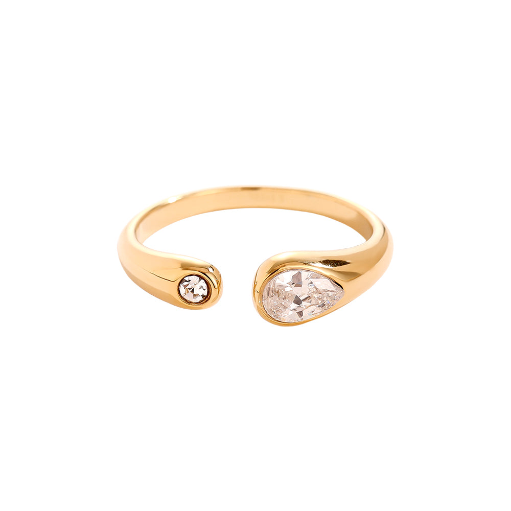 ⊹ BRINA Ring Gold ⊹