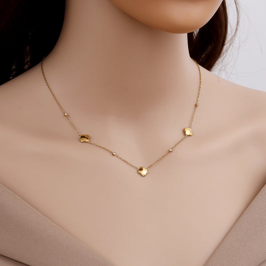 ⊹ LUCKY Halskette Gold ⊹