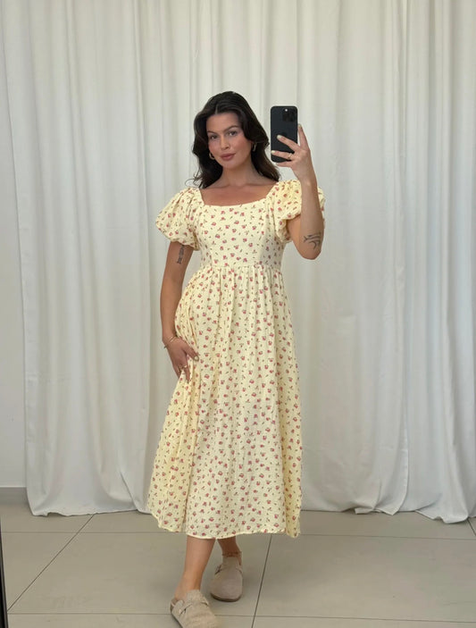 ⊹ LINA Kleid Butteryellow ⊹