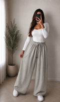 ⊹ MIA Musselinhose Taupe ⊹