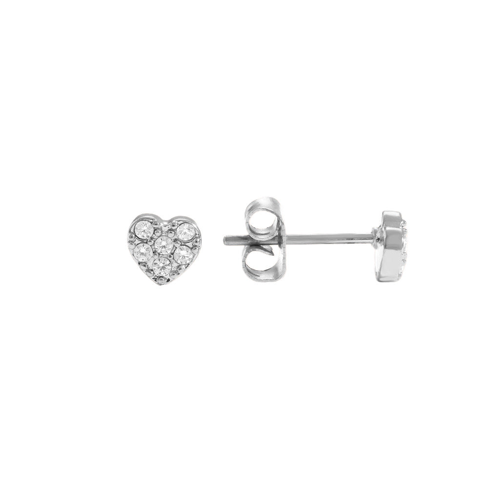 ⊹ LOVELY Ohrstecker Silber ⊹