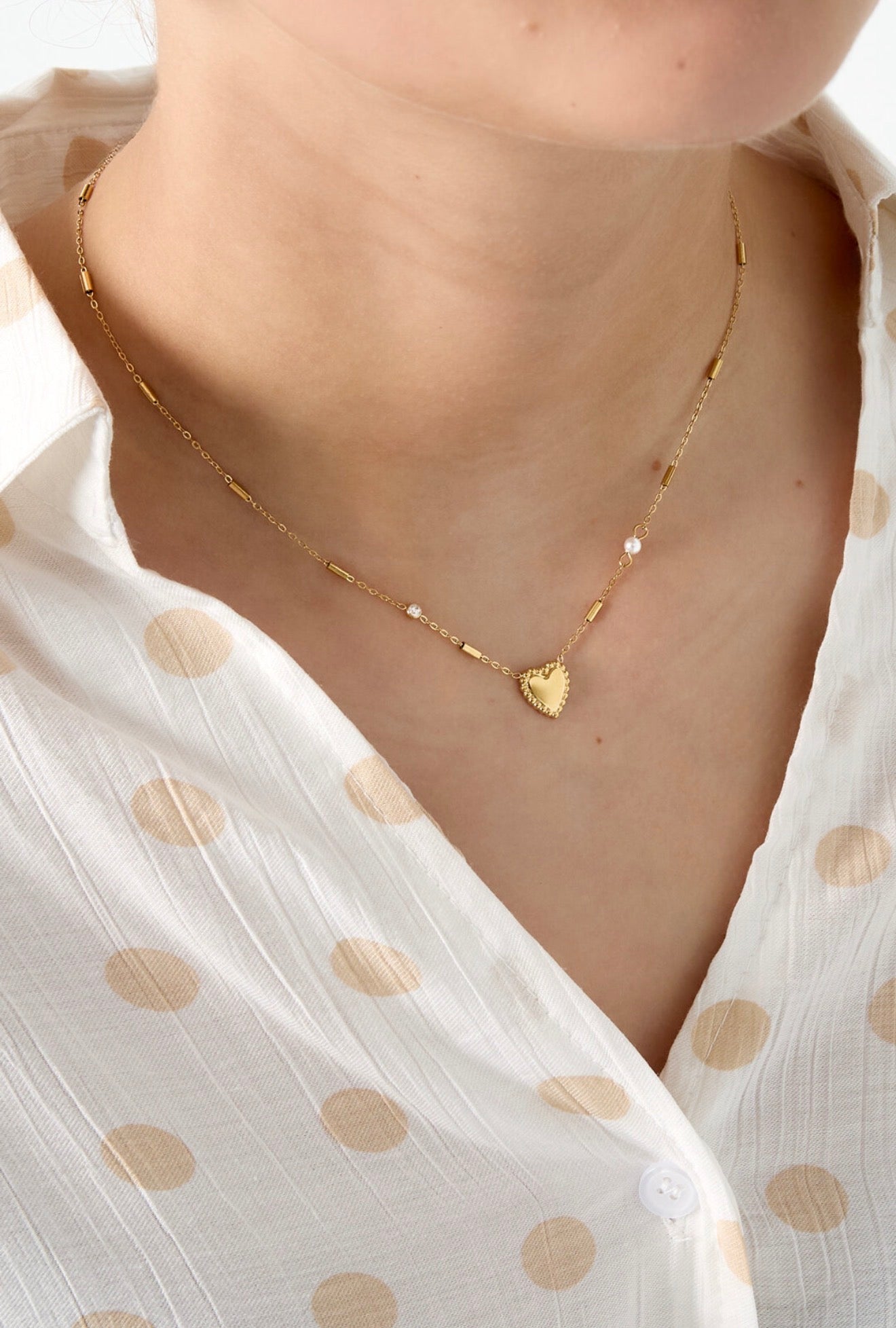 ⊹ SWEETY Halskette Gold ⊹